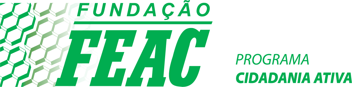 Logotipo do Programa Cidadania Ativa, da Fundação FEAC